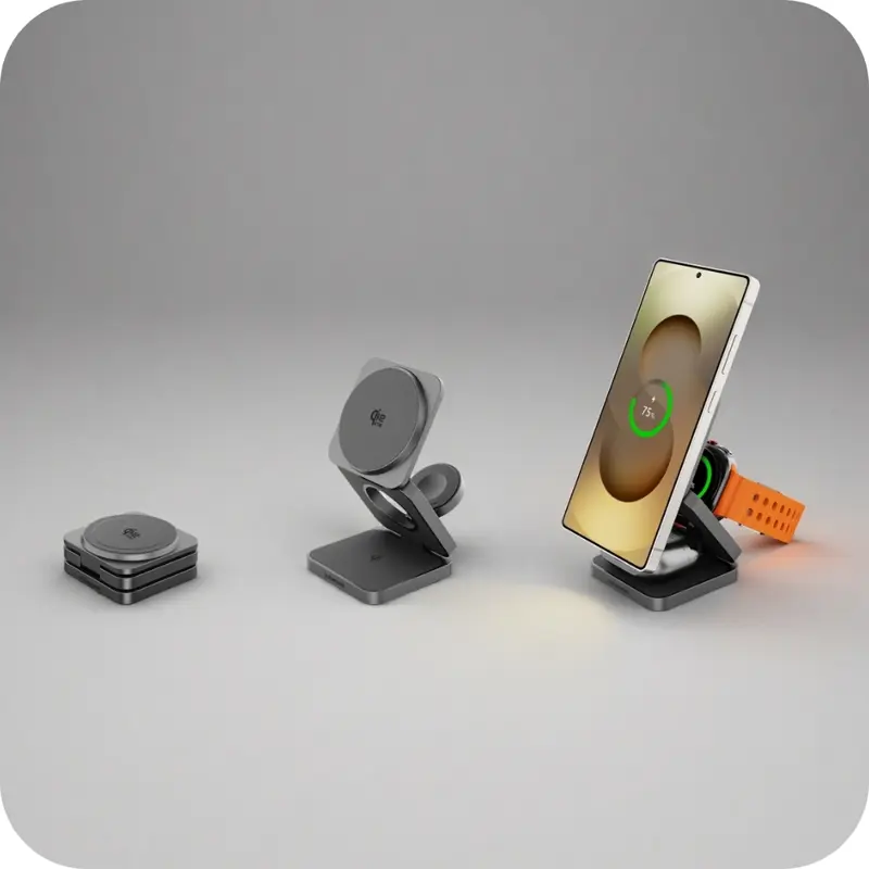 Qi2 ładowarka MagSafe 3w1