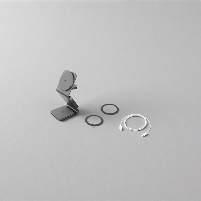 Cubenest Qi2.2 Magnetyczna bezprzewodowa ładowarka 3w1 SQS314 Pro Samsung Watch