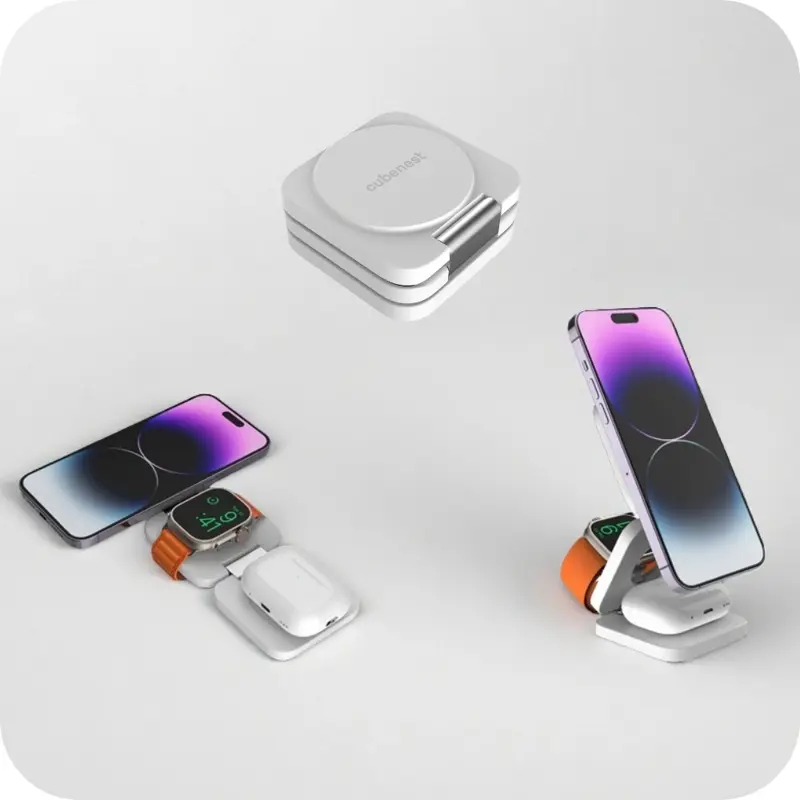 Qi2 ładowarka MagSafe 3w1