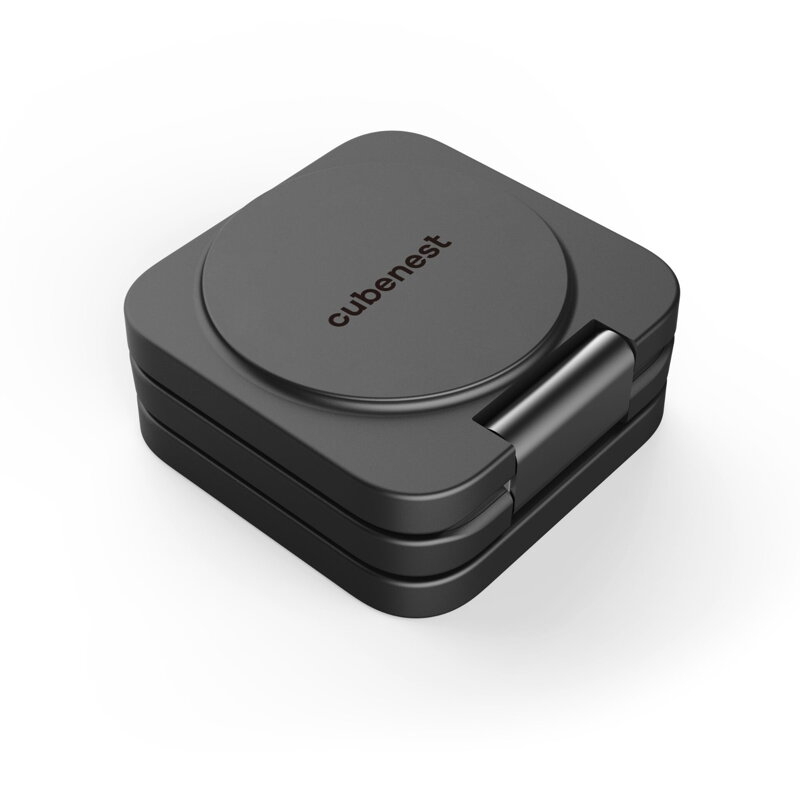 Cubenest Składana magnetyczna bezprzewodowa ładowarka 3w1 E310 szara