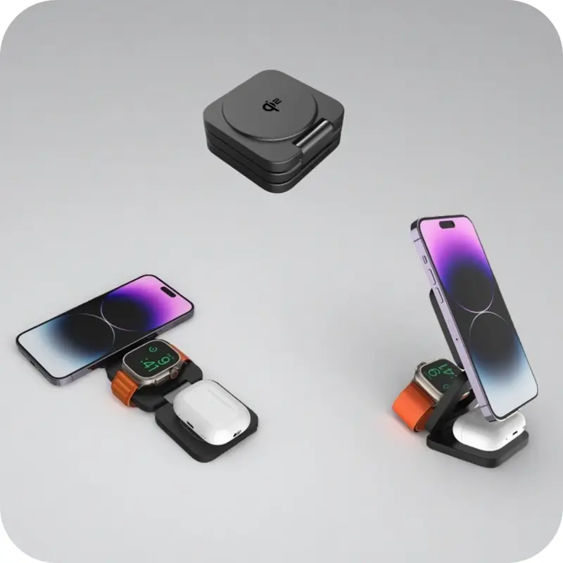 Qi2 ładowarka MagSafe 3w1 Qi2 ładowarka MagSafe 3w1