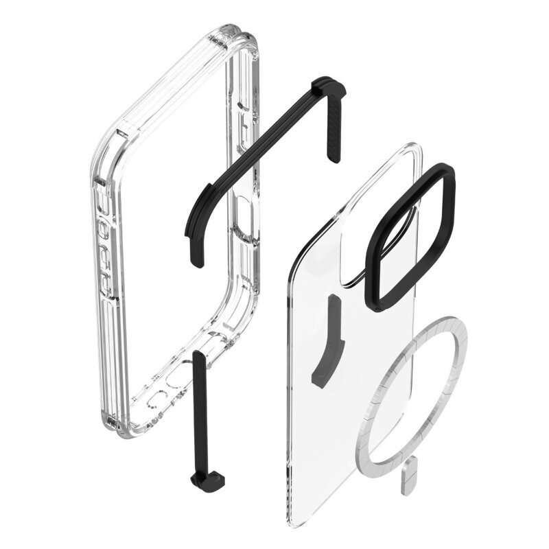 Cubenest Etui iPhone 16 Pro MagPro Strong Guard czarny