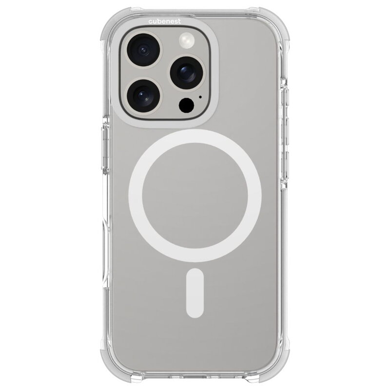 Cubenest Etui iPhone 16 Pro MagPro Strong Guard tytan