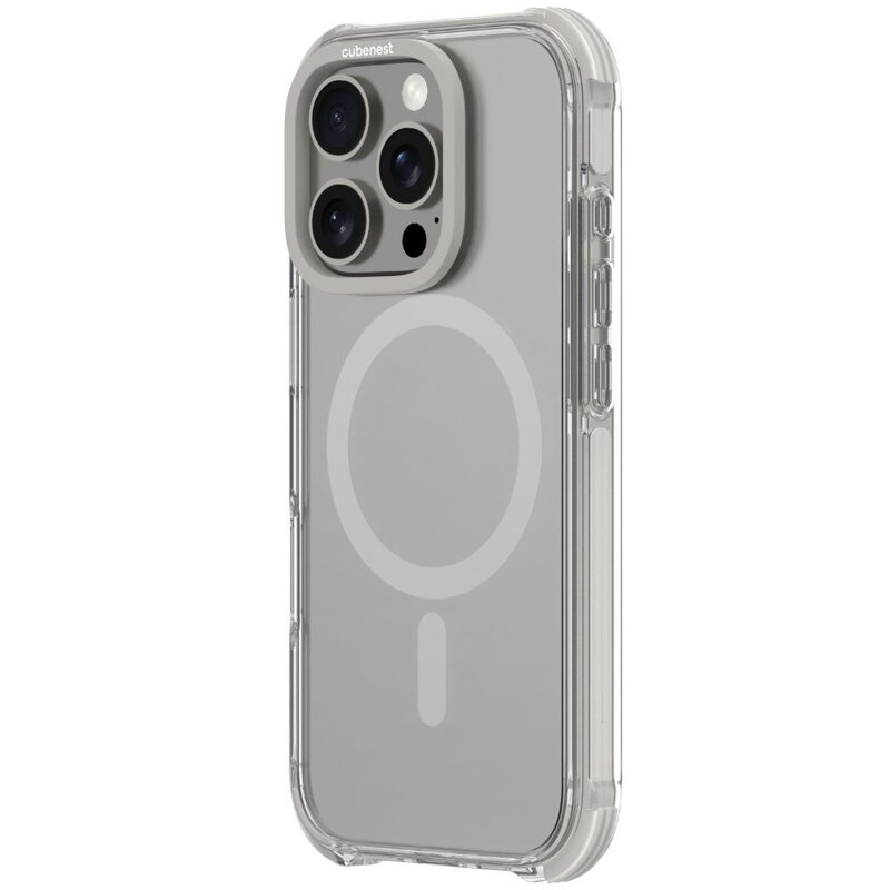 Cubenest Etui iPhone 16 Pro MagPro Strong Guard tytan