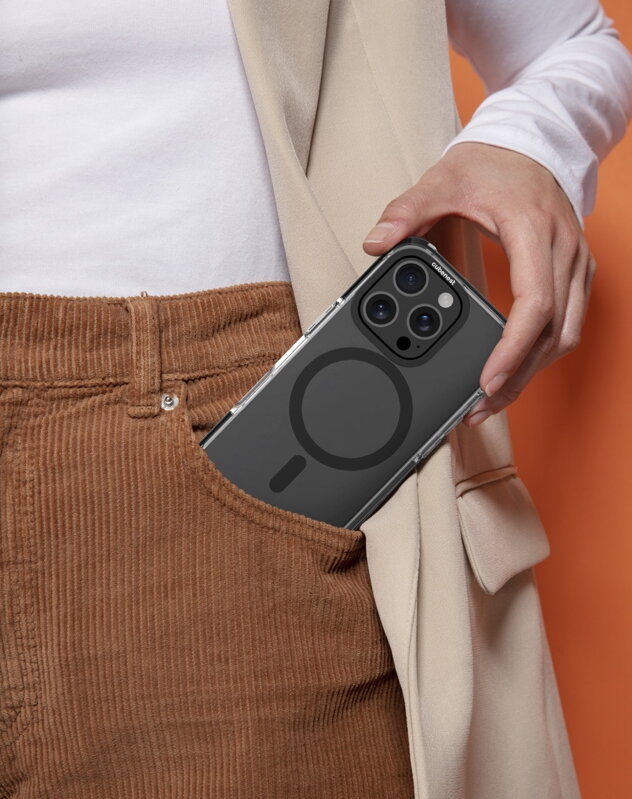 Cubenest Etui iPhone 16 Pro MagPro Strong Guard czarny