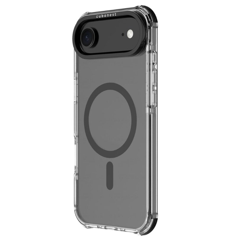 Cubenest Etui do iPhone 17 Air MagPro Strong Guard czarny