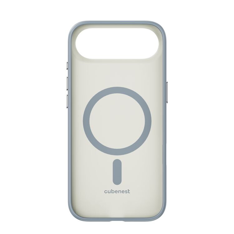Cubenest Etui na iPhone 17 Air z obsługą MagSafe matny beżowy