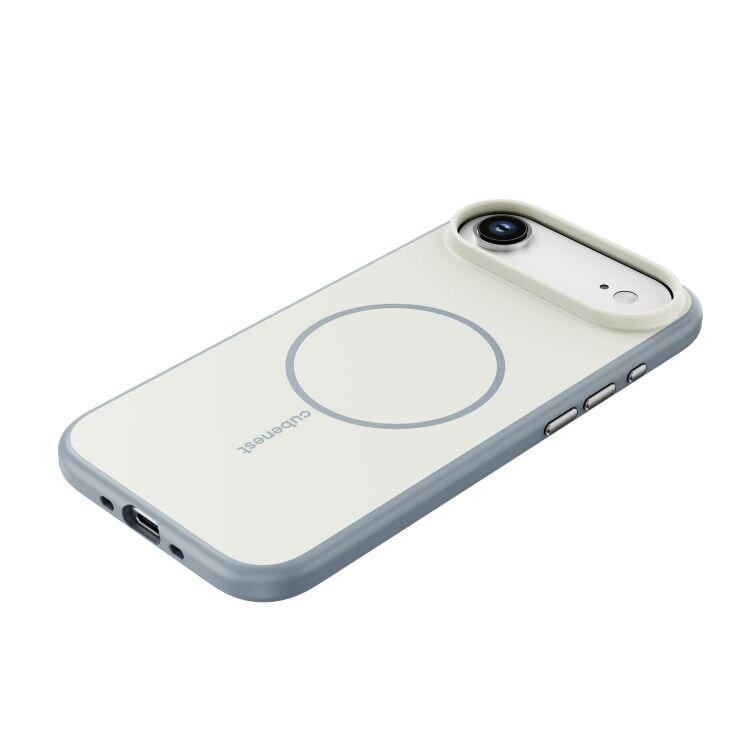 Cubenest Etui na iPhone 17 Air z obsługą MagSafe matny beżowy