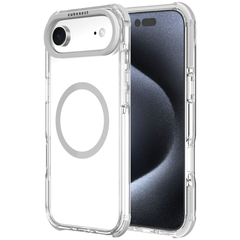 Cubenest Kryt na iPhone 17 Air MagPro Strong Guard biały