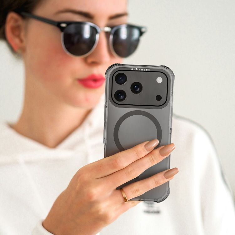 Cubenest Etui do iPhone 17 Pro MagPro Strong Guard czarny