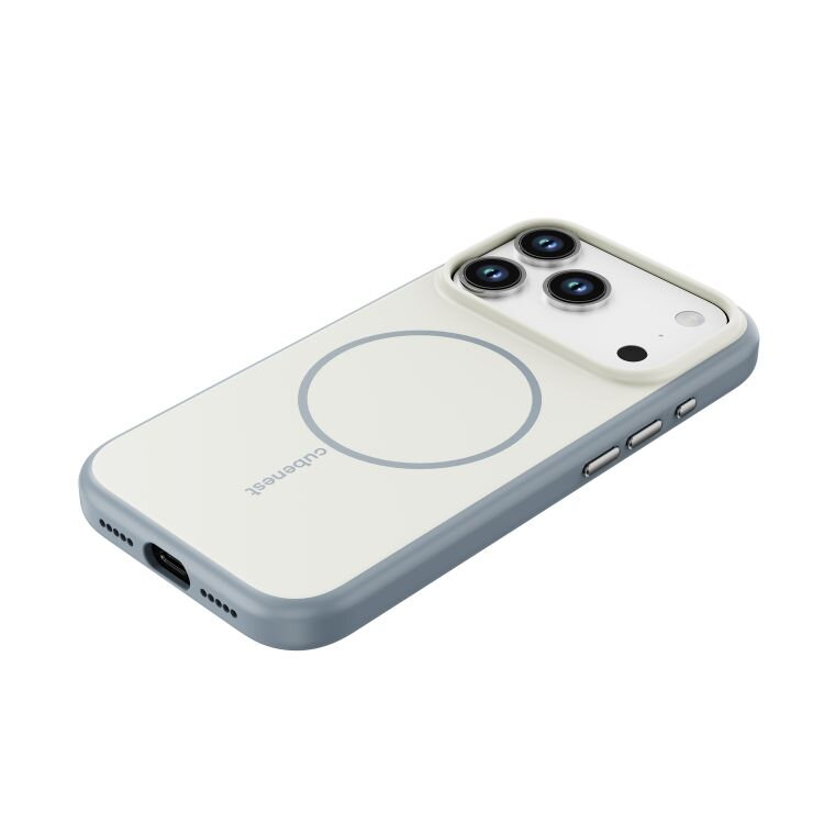 Cubenest Etui na iPhone 17 Pro z obsługą MagSafe matny beżowy