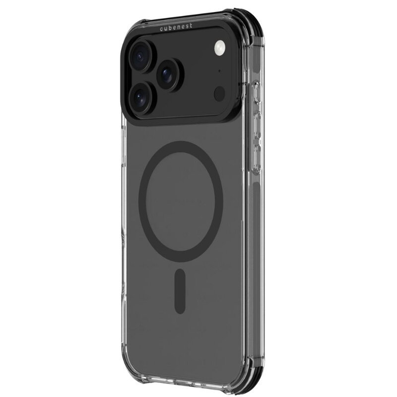 Cubenest Etui do iPhone 17 Pro Max MagPro Strong Guard czarny