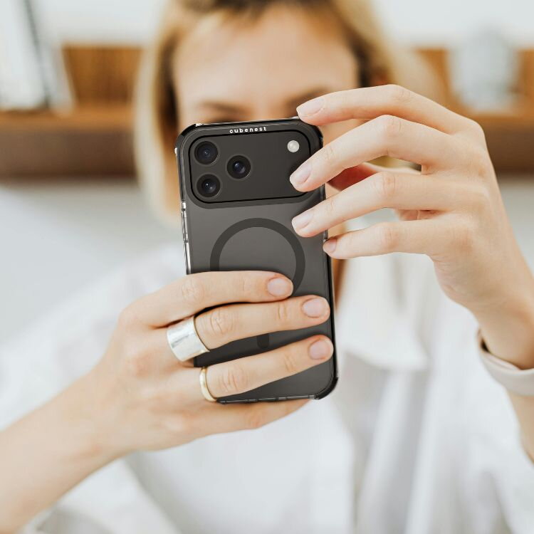 Cubenest Etui do iPhone 17 Pro Max MagPro Strong Guard czarny