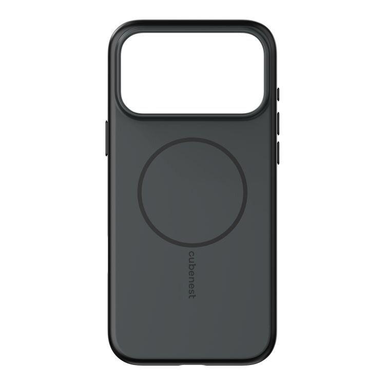 Cubenest Etui na iPhone 17 Pro Max z obsługą MagSafe matny czarny Cubenest Etui na iPhone 17 Pro Max z obsługą MagSafe matny czarny
