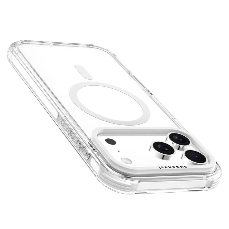 Cubenest Etui do iPhone 17 Pro Max MagPro Strong Guard biały