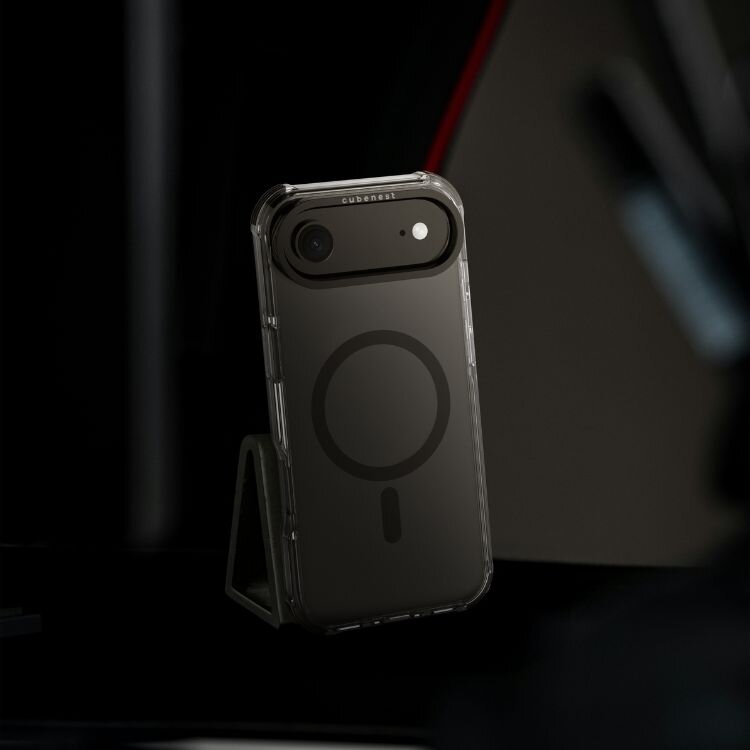 Cubenest Etui do iPhone 17 Air MagPro Strong Guard czarny