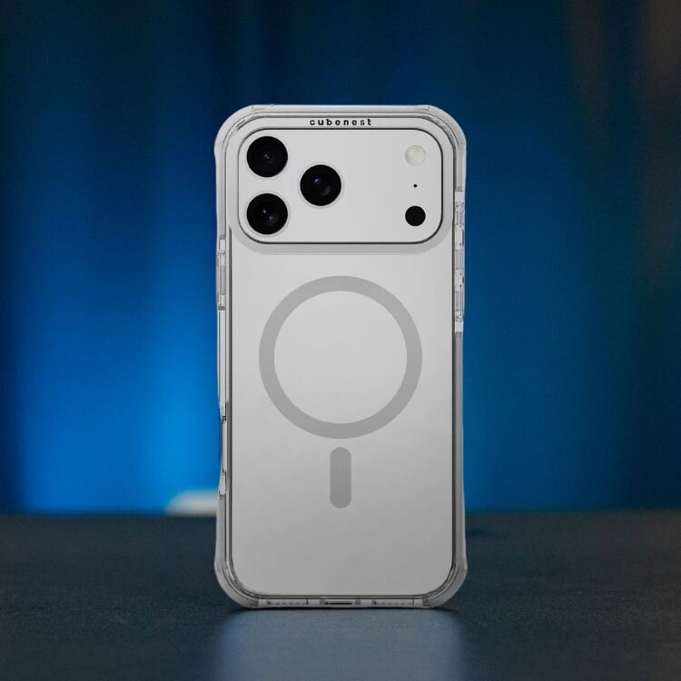 Cubenest Etui do iPhone 17 Pro Max MagPro Strong Guard biały