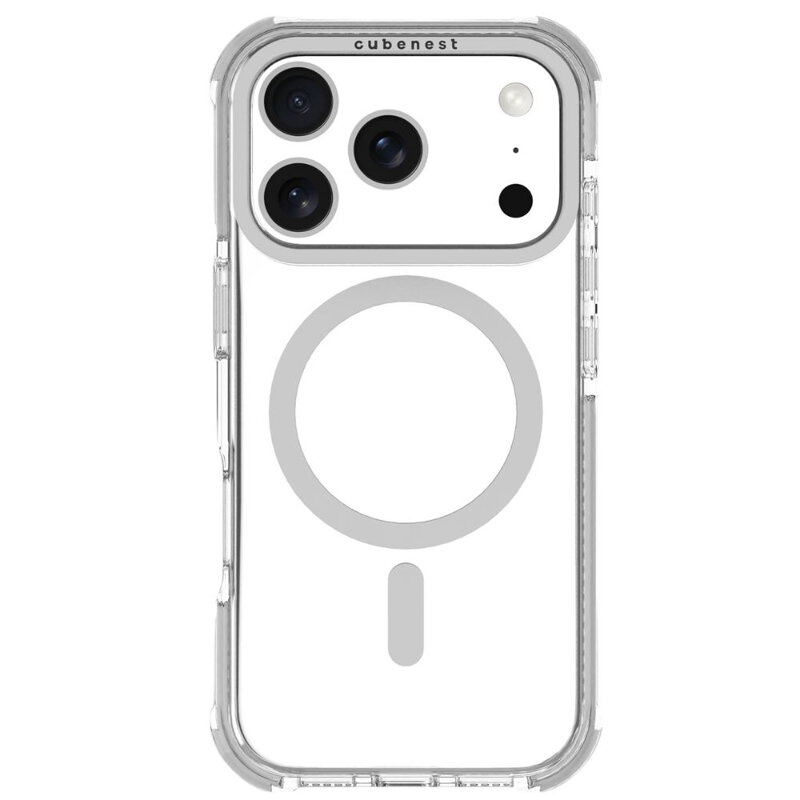 Cubenest Etui do iPhone 17 Pro MagPro Strong Guard biały