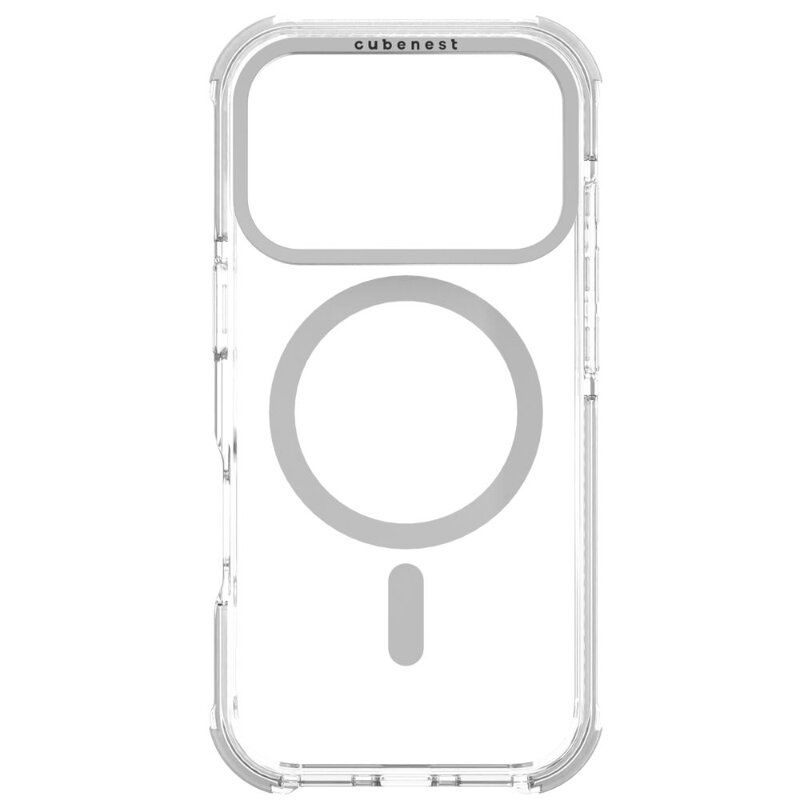 Cubenest Kryt na iPhone 17 Pro MagPro Strong Guard bílý Cubenest Kryt na iPhone 17 Pro MagPro Strong Guard bílý