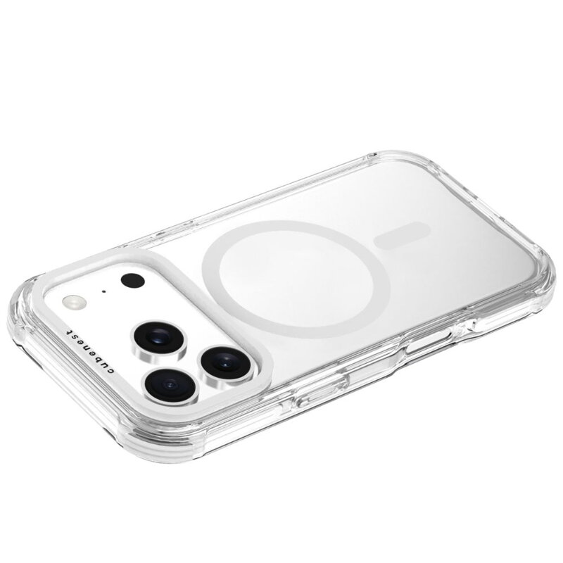 Cubenest Etui do iPhone 17 Pro MagPro Strong Guard biały