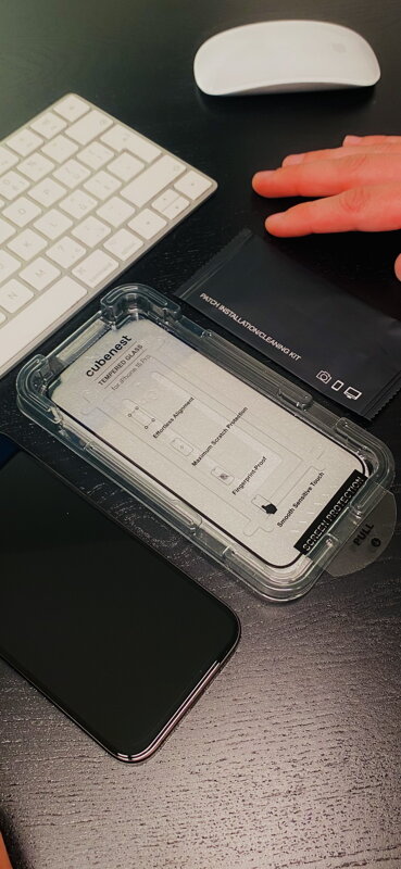 Cubenest Szkło hartowane iPhone 15 Pro