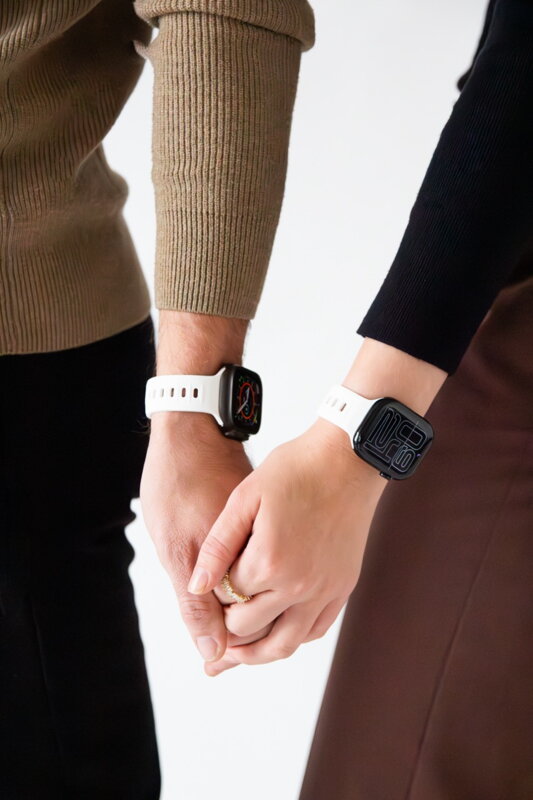 Prémiowy sportowy pasek na Apple Watch Biały