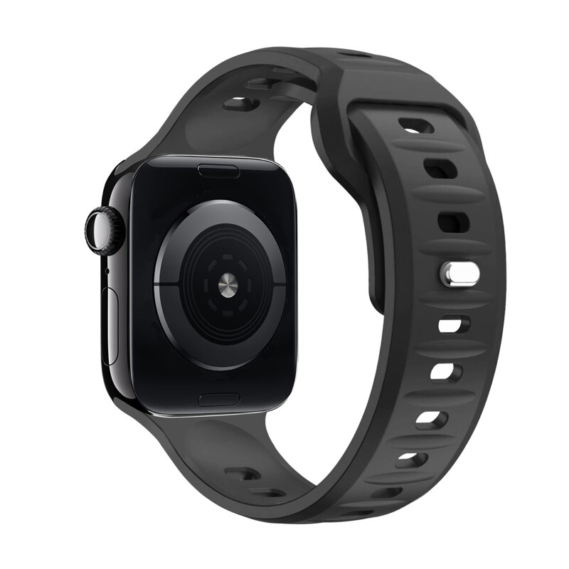 Prémiowy sportowy pasek na Apple Watch Czarny