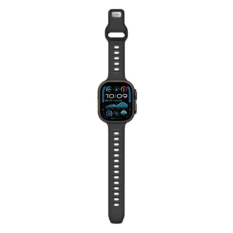 Prémiowy sportowy pasek na Apple Watch Czarny