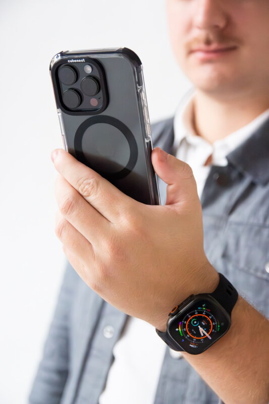 Prémiowy sportowy pasek na Apple Watch Czarny