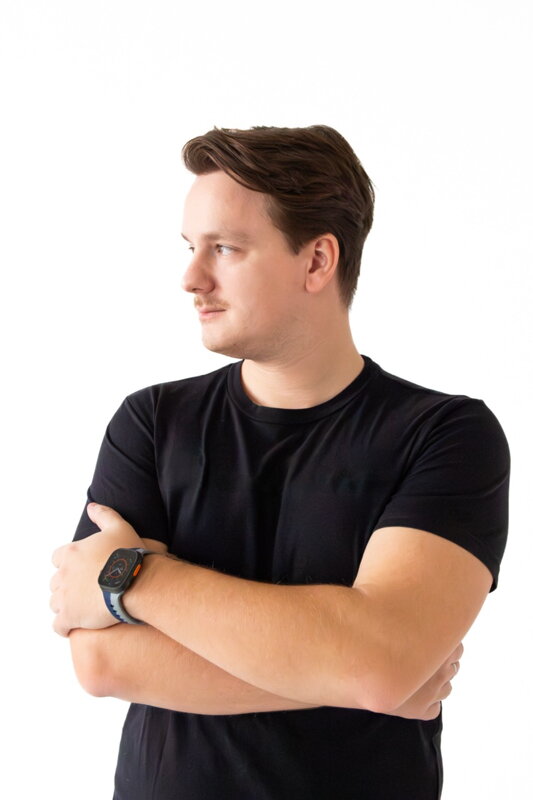 Prémiowy sportowy pasek na Apple Watch Szaro/Niebieski