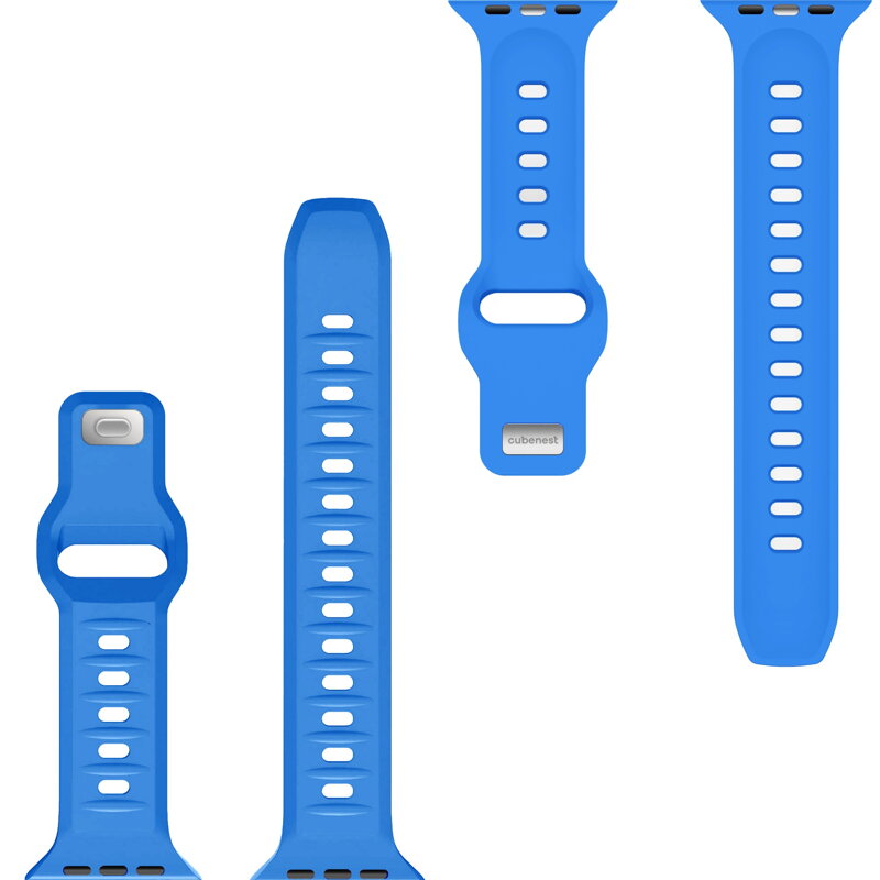 Prémiowy sportowy pasek na Apple Watch Niebieski