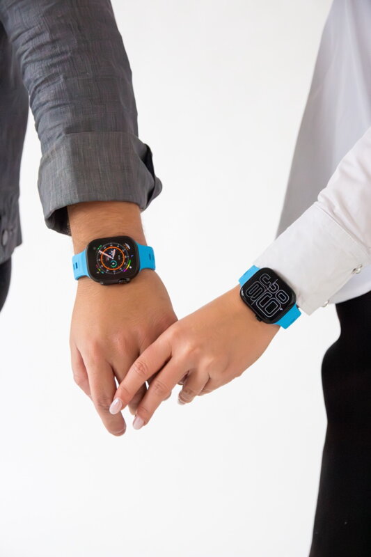 Prémiowy sportowy pasek na Apple Watch Niebieski