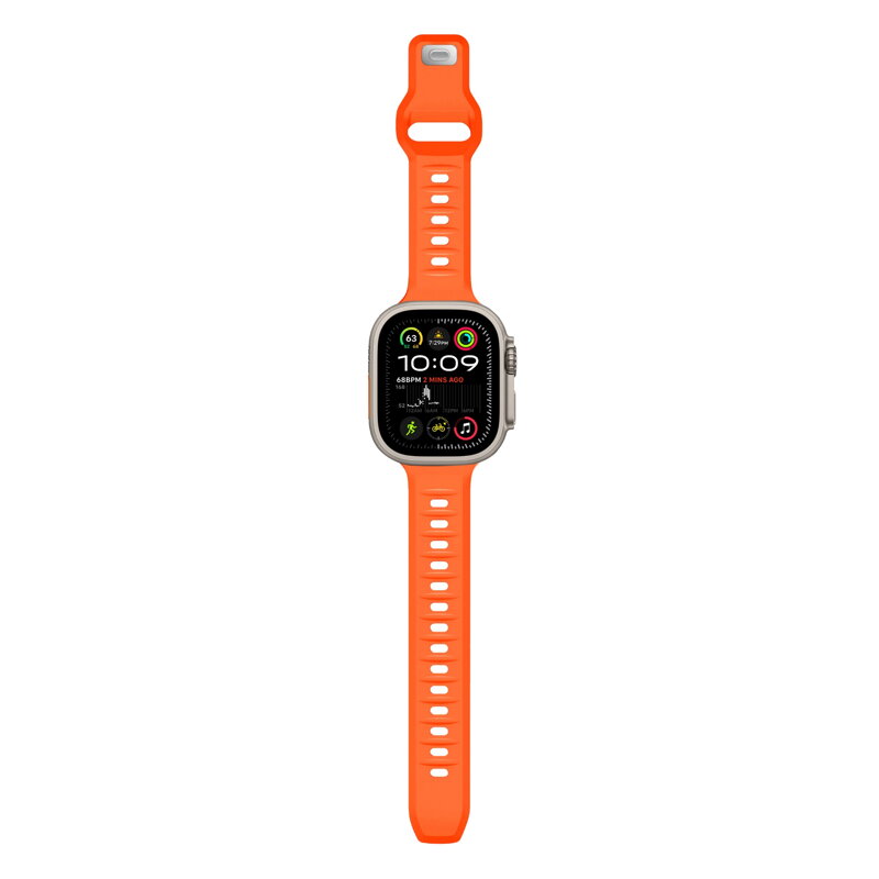 Prémiowy sportowy pasek na Apple Watch Pomarańczowy