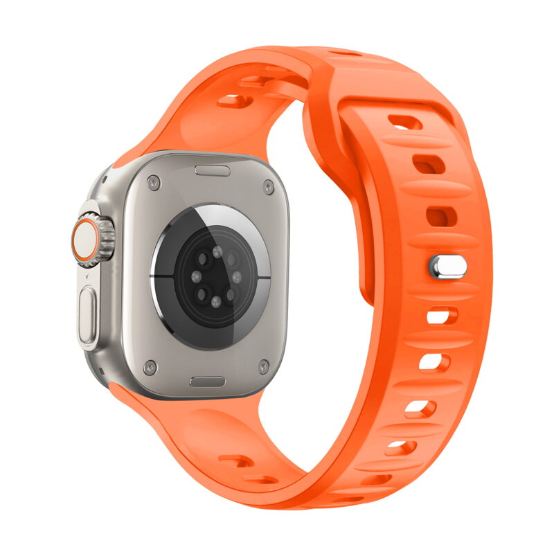 Prémiowy sportowy pasek na Apple Watch Pomarańczowy