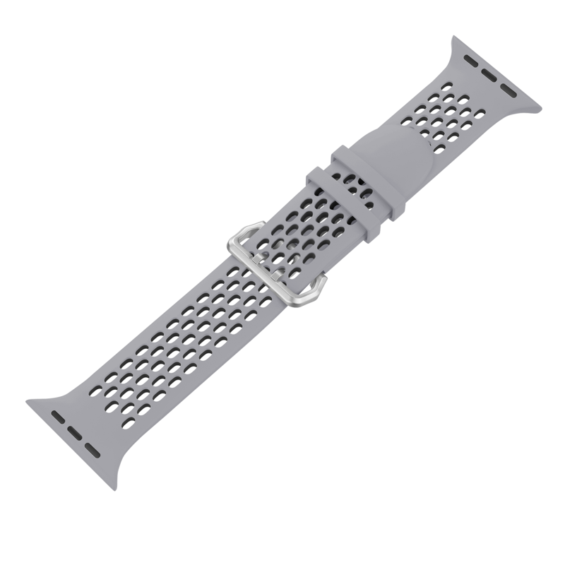 Pasek sportowy do Apple Watcha Szaro/Czarny