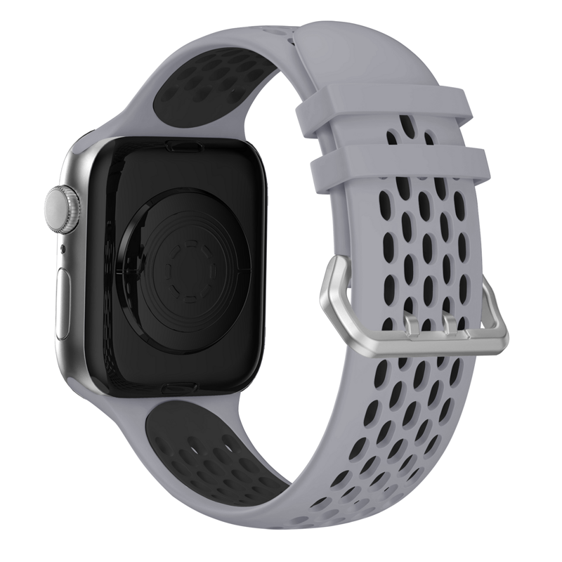 Pasek sportowy do Apple Watcha Szaro/Czarny