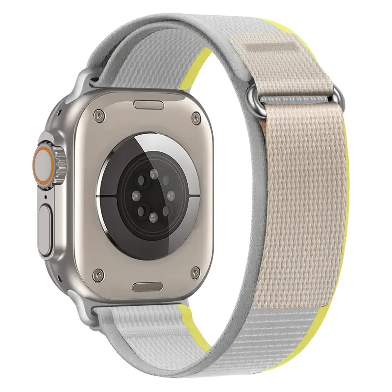 Pasek na Apple Watch Trail Żółto/Szary