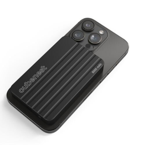 Cubenest Magnetyczny bezprzewodowy powerbank S1B1 czarny