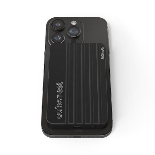 Cubenest Magnetyczny bezprzewodowy powerbank S1B1 czarny