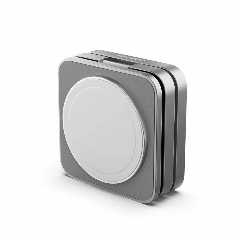 Cubenest Składana magnetyczna bezprzewodowa ładowarka 3w1 S312 Pro szara