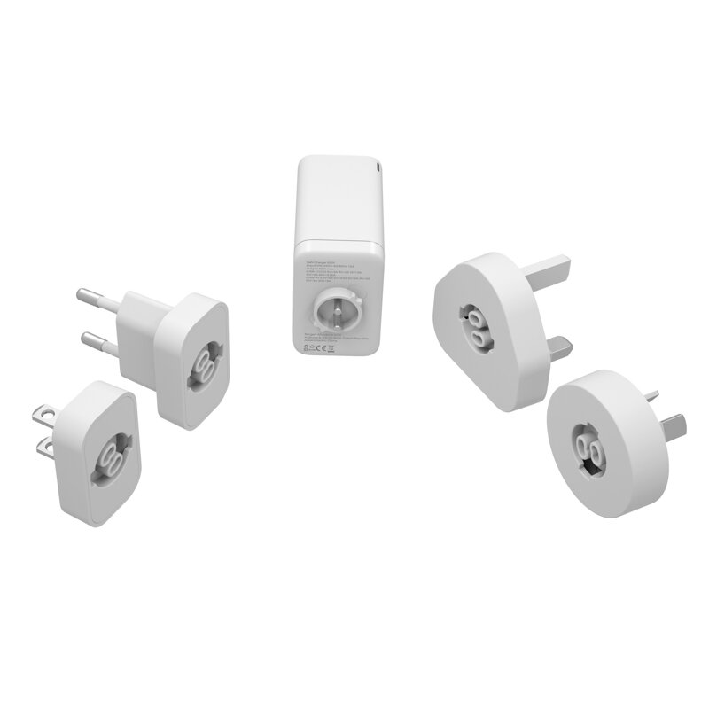 Cubenest Podróżna ładowarka sieciowa GaN 65W S3D1