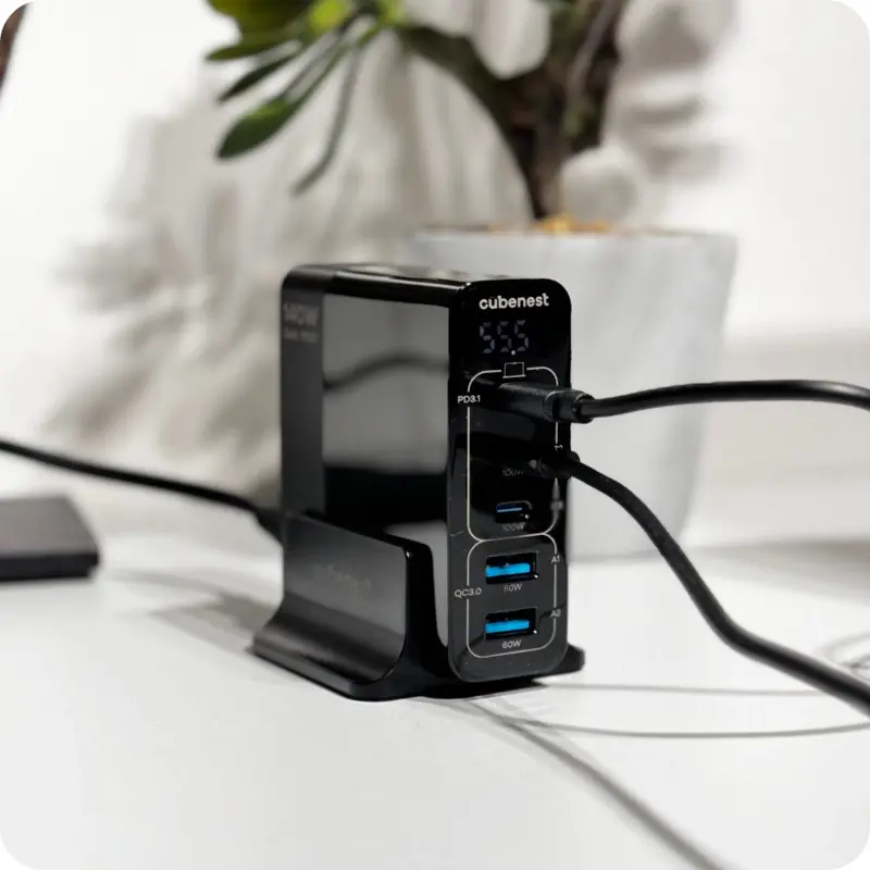 Cubenest GaN nabíječka 240W S6D0