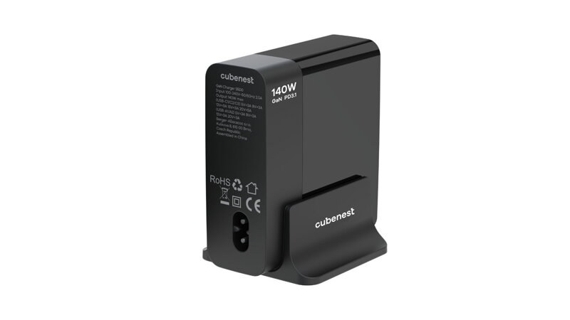 Cubenest Ładowarka sieciowa GaN 140W S5D0