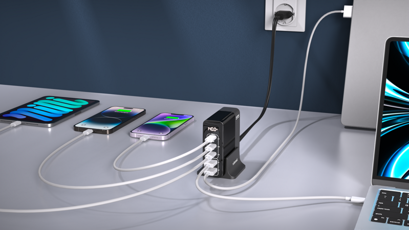 Cubenest Ładowarka sieciowa GaN 140W S5D0