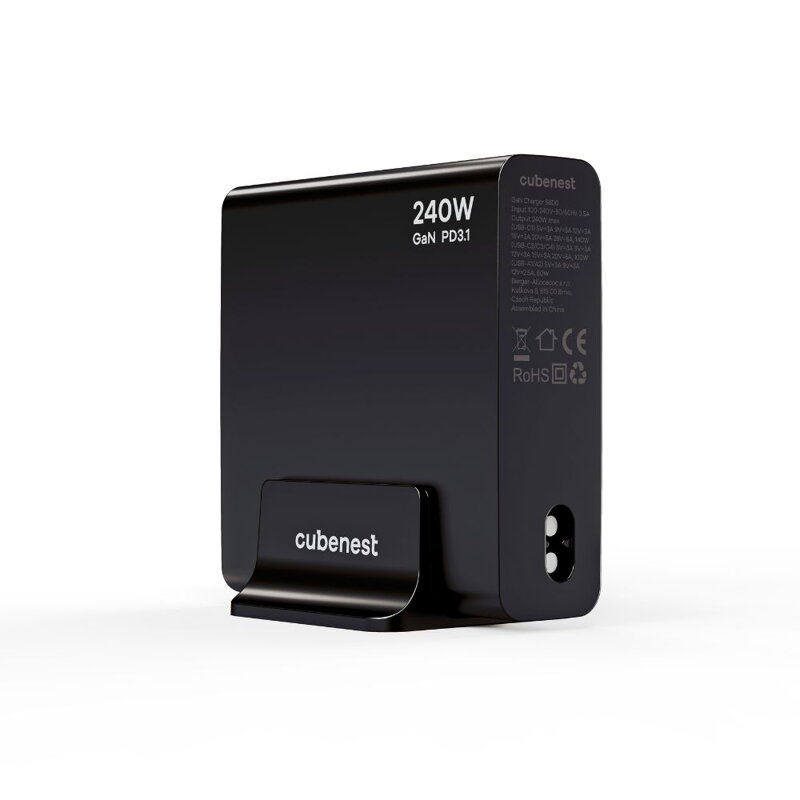 Cubenest Ładowarka sieciowa GaN 240W S6D0