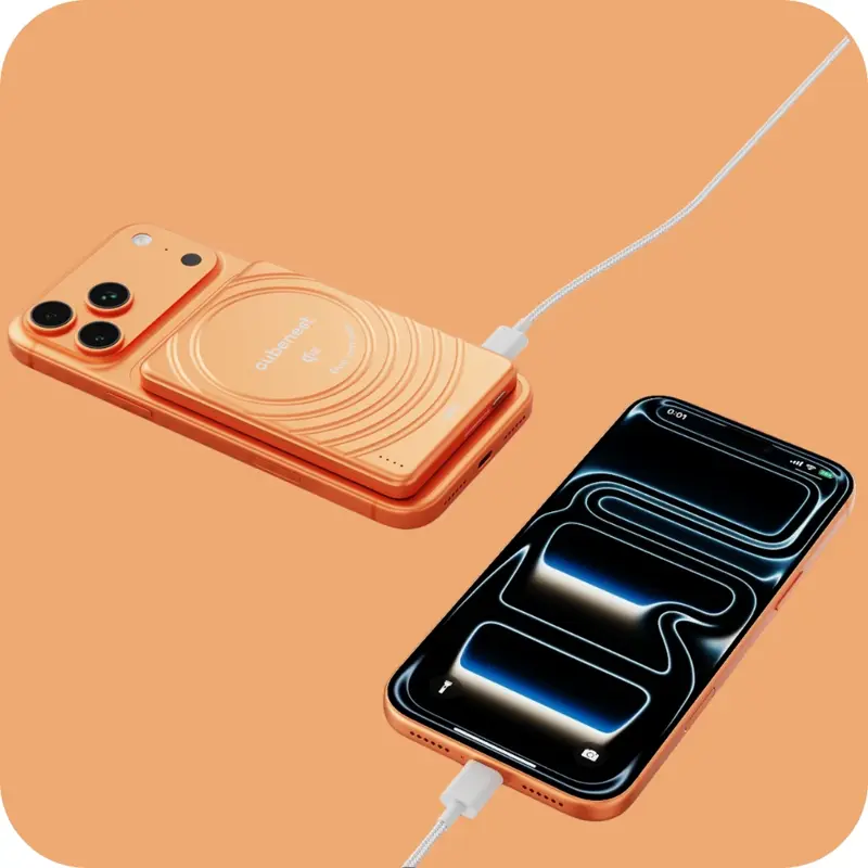 Qi2 MagSafe powerbanka 5 000 mAh SlimDual