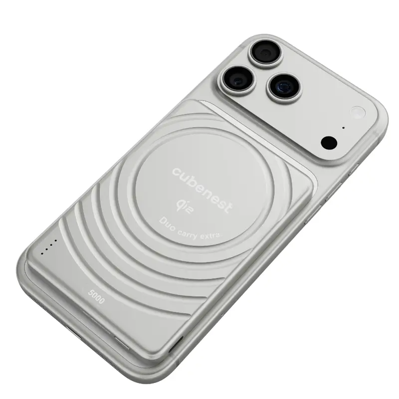 Qi2 MagSafe powerbanka 5 000 mAh SlimDual