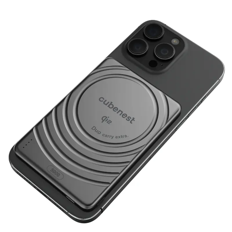 Qi2 MagSafe powerbanka 5 000 mAh SlimDual