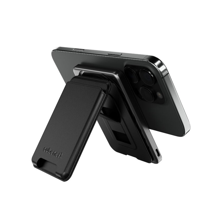 Cubenest Qi2 Magnetyczny bezprzewodowy powerbank SlimDual 5000 mAh SQ1B3D czarny