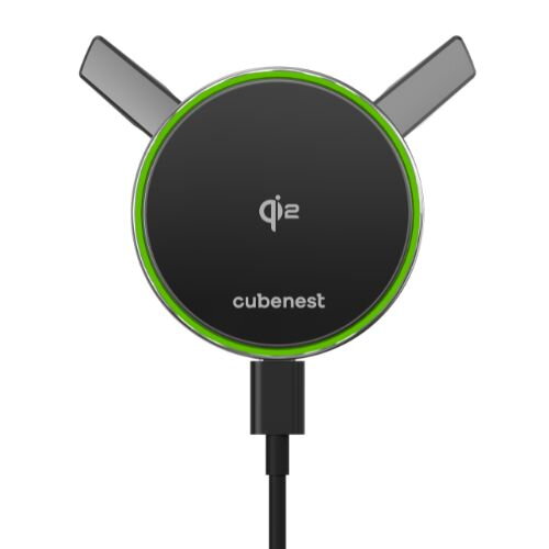 Cubenest Qi2 Magnetyczna bezprzewodowa ładowarka samochodowa SQ1C0